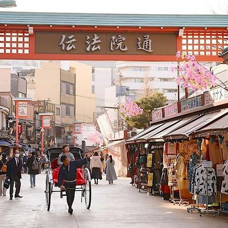 203 Oshiage Sta 3Mins Walk! Wi-Fi Elevator 4Pax Apartman Tokió Kültér fotó