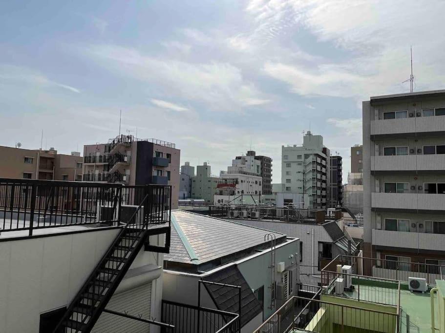 203 Oshiage Sta 3Mins Walk! Wi-Fi Elevator 4Pax Apartman Tokió Kültér fotó